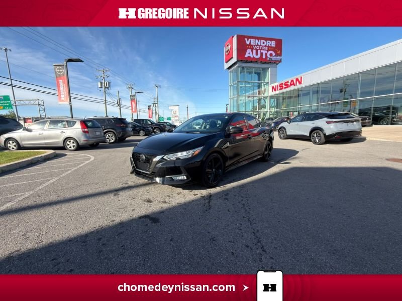 Nissan Sentra CR7492 | SR * Mag * Caméra * Carplay * à partir 2.99% 2022 Noir Laval - photo #4