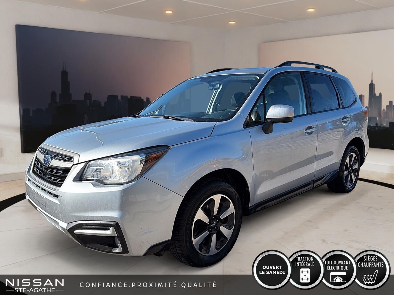 Subaru Forester 2018 Argent Ste-Agathe des Monts - photo #0