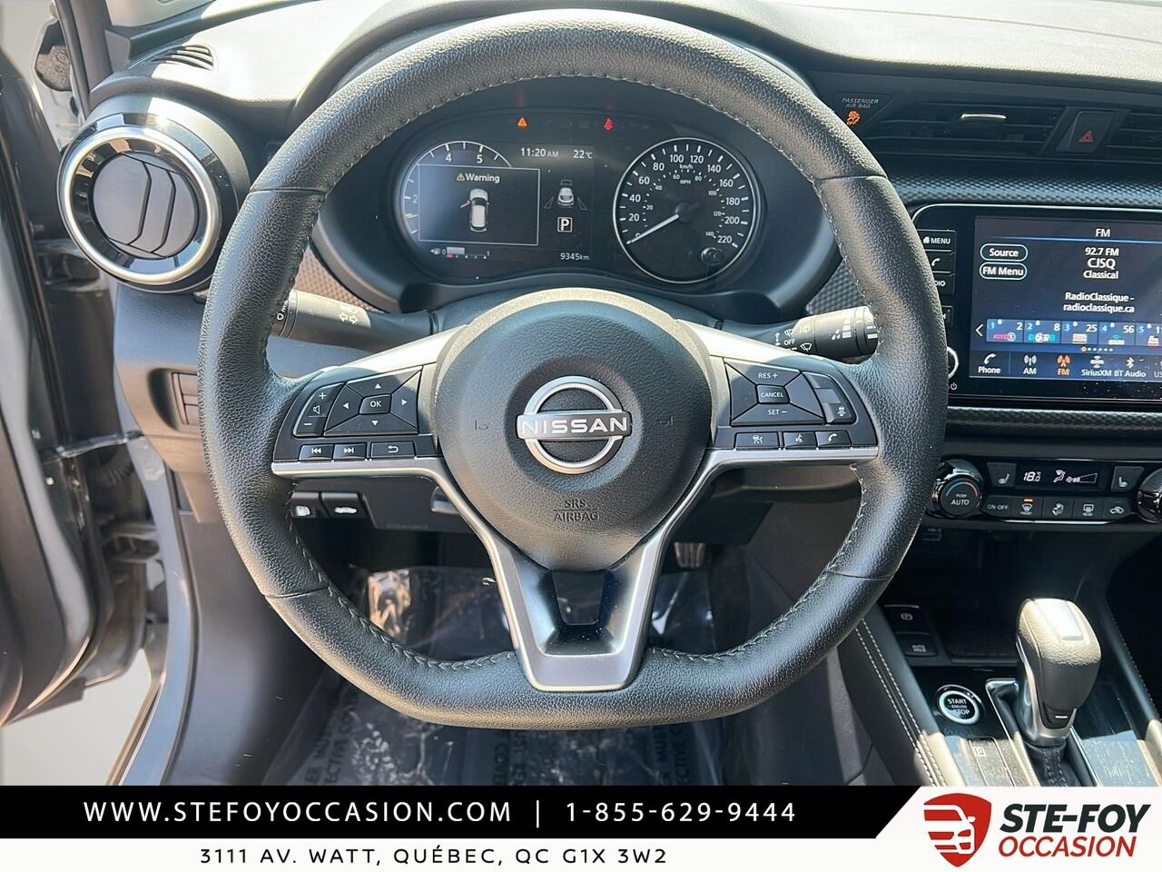 2024 Nissan Kicks SV TA Grey Québec - photo #11