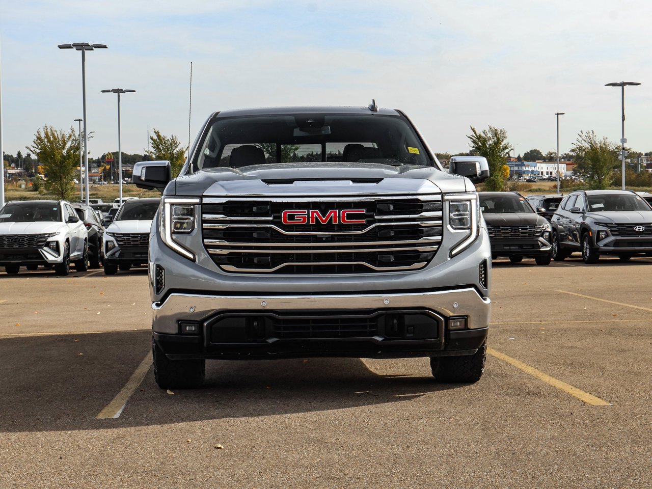 2024 GMC Sierra 1500 4WD Crew Cab 147 SLT Grey Sherwood Park - photo #2