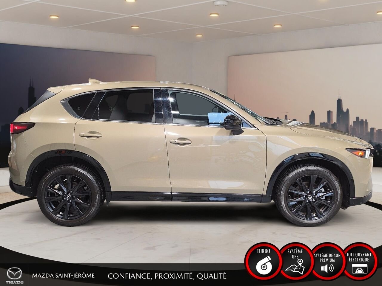 Mazda CX-5 2024 Beige Saint-Jérôme - photo #4