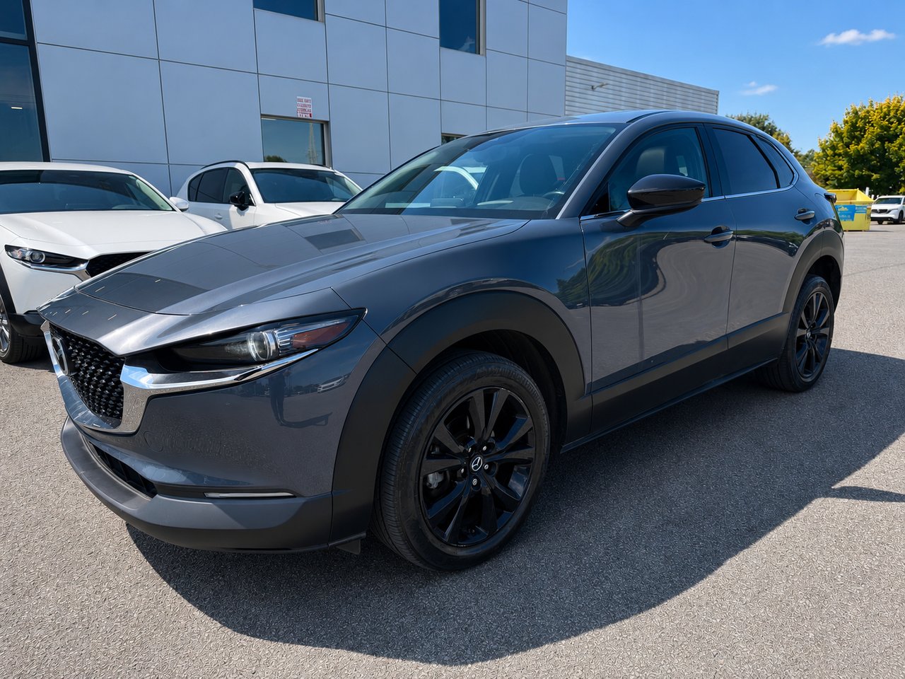 Mazda CX-30 GT 2021 Gris Châteauguay - photo #2