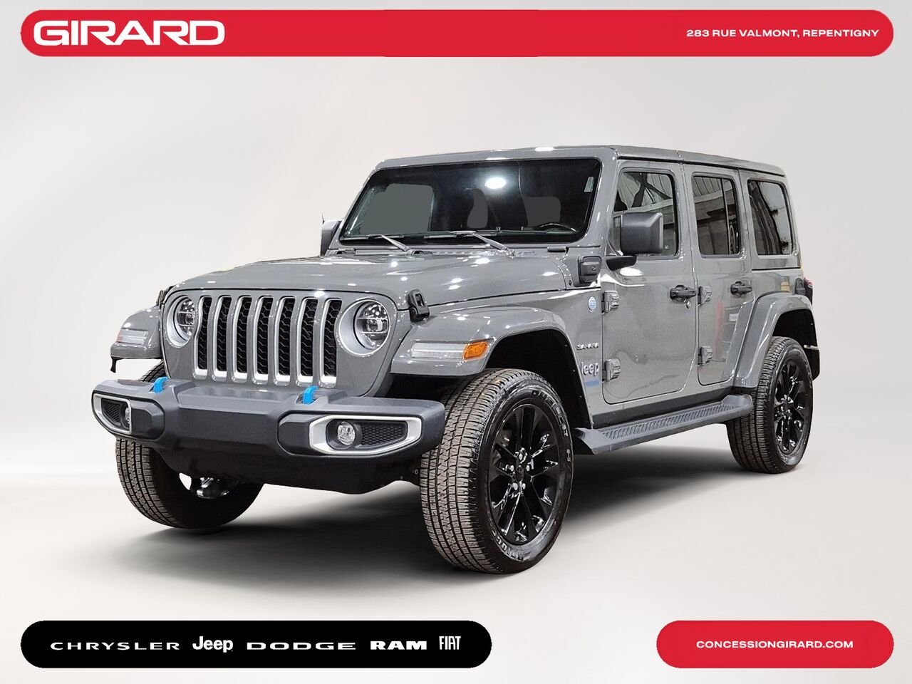 JEEP WRANGLER 4XE 2022 Gris Repentigny - photo #0