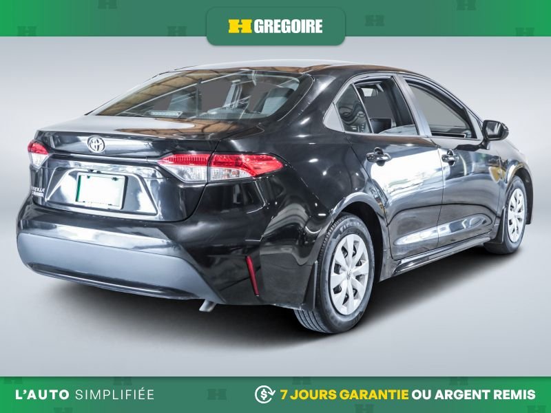 Toyota Corolla 820691 | L AUTO AC GR ELEC CAM RECULE BLUETOOTH 2021 Noir Laval - photo #8