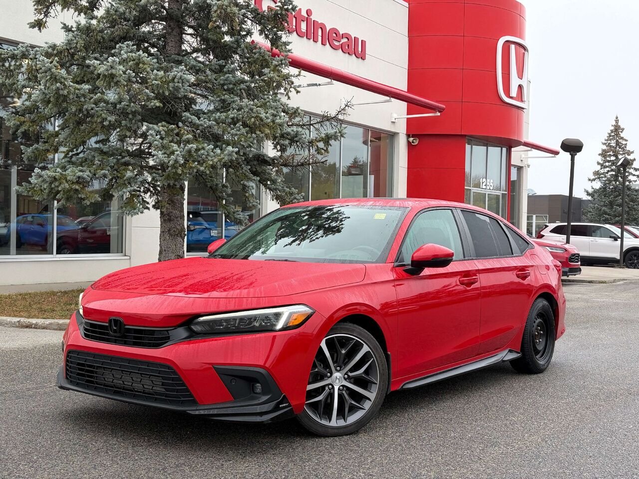Honda Civic Touring 2022 Rouge Gatineau - photo #7