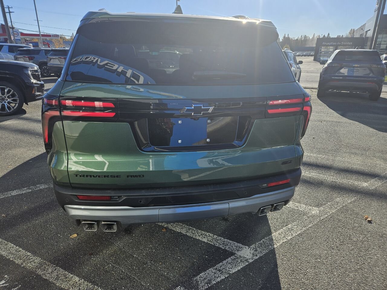 2027 Chevrolet Traverse Z71 4 portes TI Trillium Green Metallic Thetford Mines - photo #5