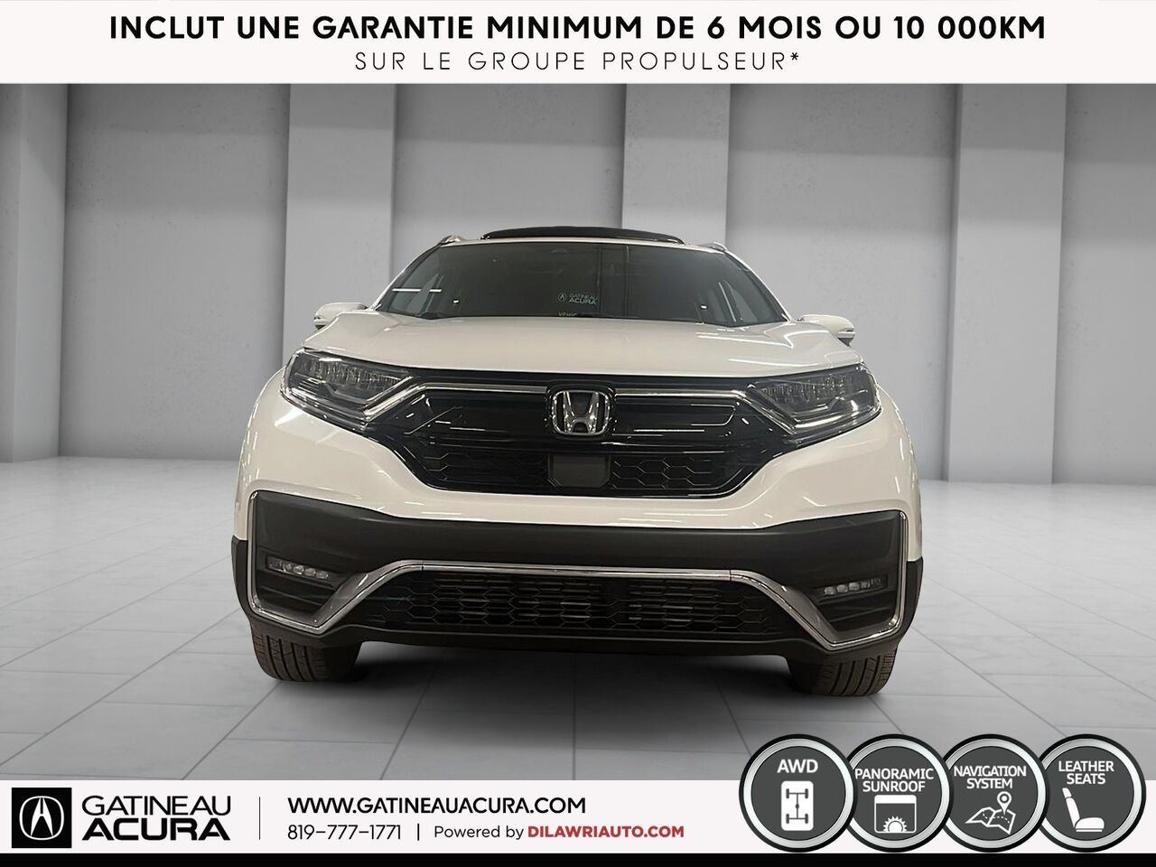 Honda CR-V Touring AWD 2020 Blanc Gatineau - photo #11