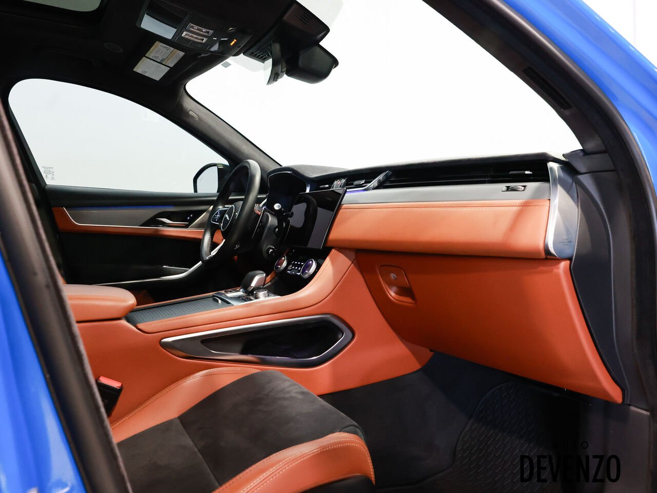 Jaguar F-PACE 2023 Bleu Saint-Eustache - photo #6