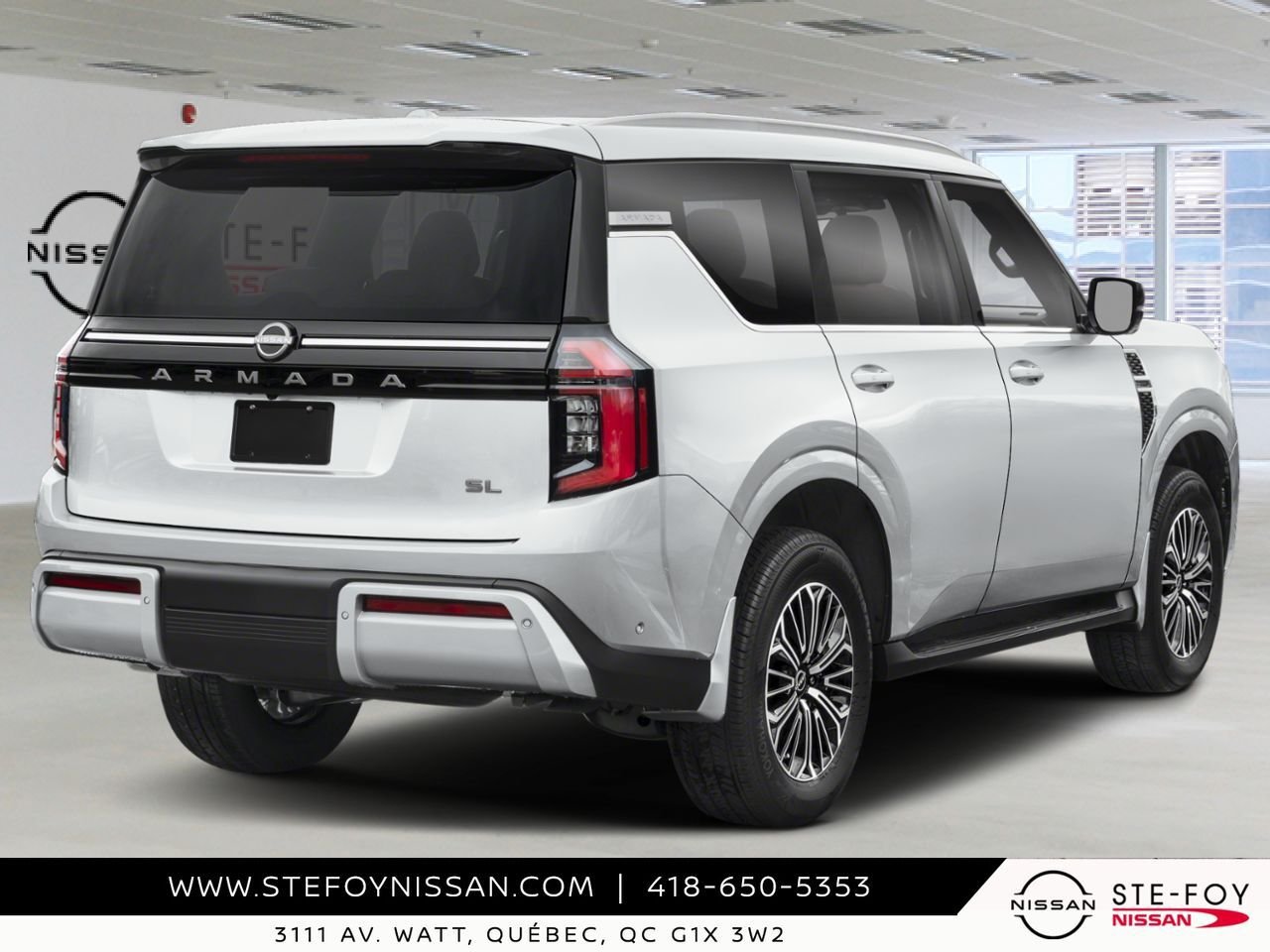 2027 NISSAN Armada Aspen White TriCoat Ste-Foy - photo #2