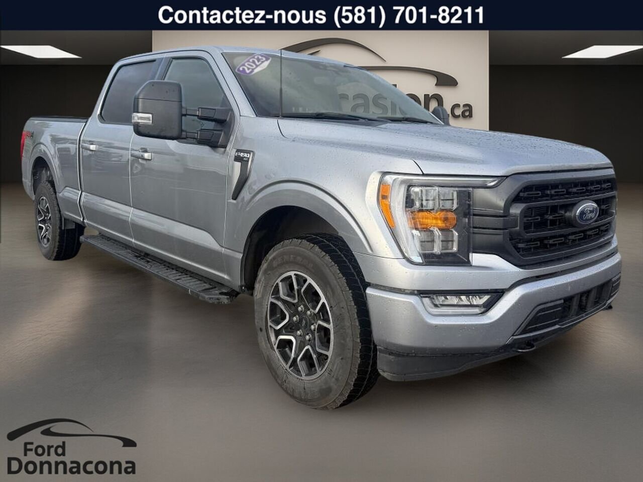 2023 Ford F-150 Silver  - photo #2