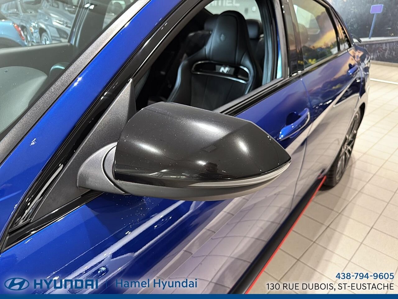 Hyundai Elantra N 2023 Bleu Saint-Eustache - photo #6