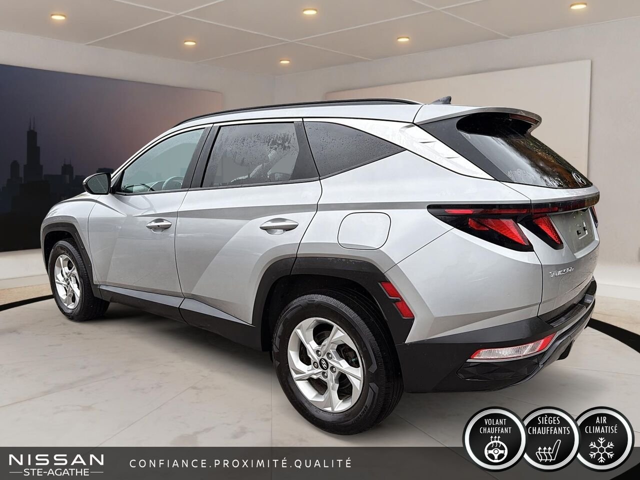 2023 Hyundai Tucson Preferred TI Silver Saint-Jérôme - photo #4