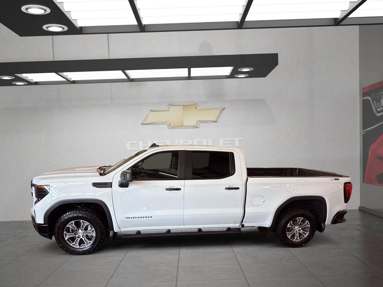 GMC Sierra 1500 Pro cabine multiplace 4RM 157 po 2026 Blanc Saint-Hyacinthe - photo #4
