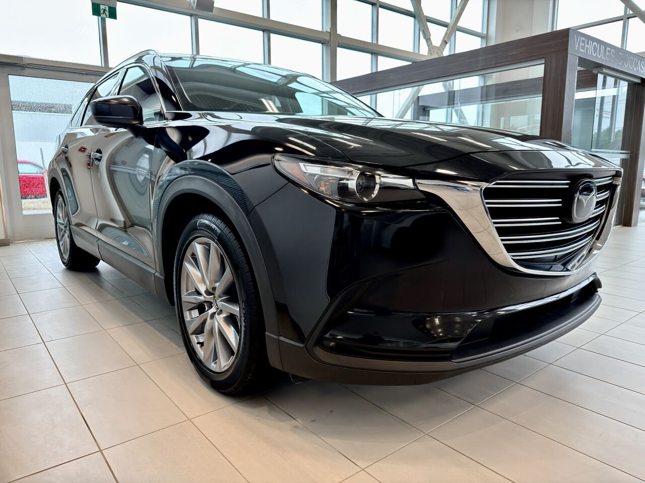 2022 Mazda CX-9 Black Notre-Dame-des-Prairies - photo #5