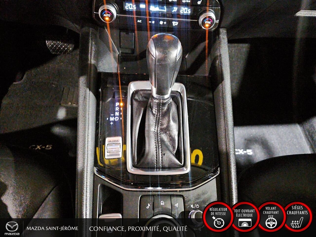 2023 Mazda CX-5 GS LUXURY | TOIT OUVRANT | CUIR | AWD | Silver Saint-Jérôme - photo #18