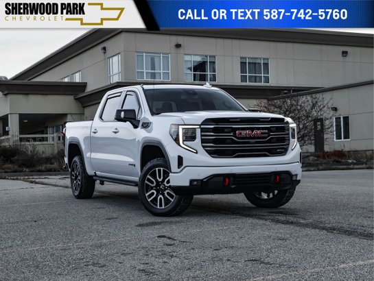 2025 GMC Sierra 1500 AT4 Premium 3.0L Duramax | Sunroof White