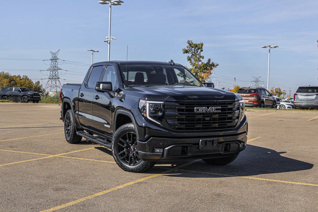 2024 GMC Sierra 1500 4WD Crew Cab 147 Elevation Black Sherwood Park - photo #1