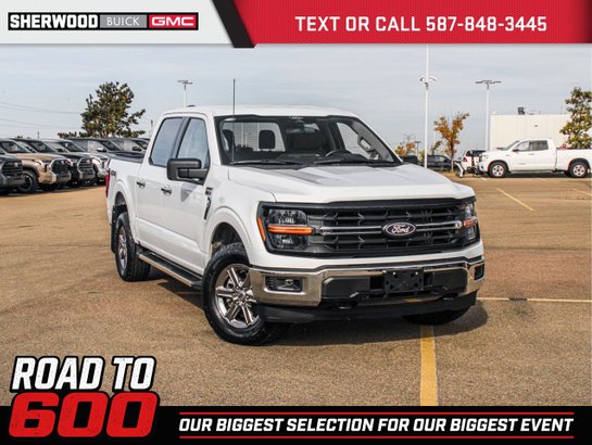 2025 Ford F-150 XLT 301A 3.5L | Dual Zone Climate Controls White