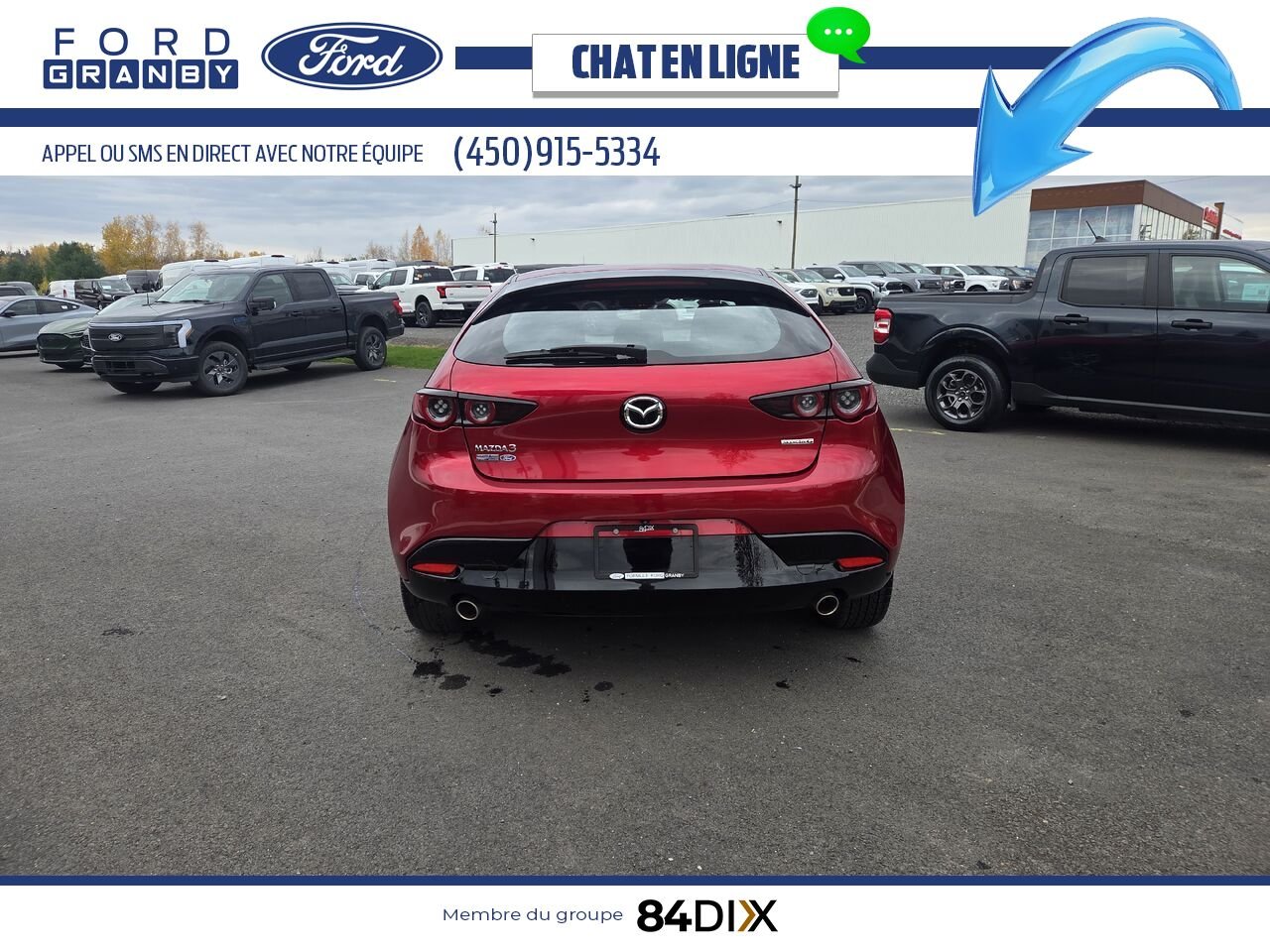 Mazda Mazda3 Sport 2020 Rouge Granby - photo #5