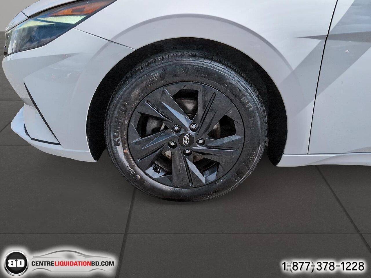 Hyundai Elantra Preferred | BD0278 2023 Blanc Granby - photo #10