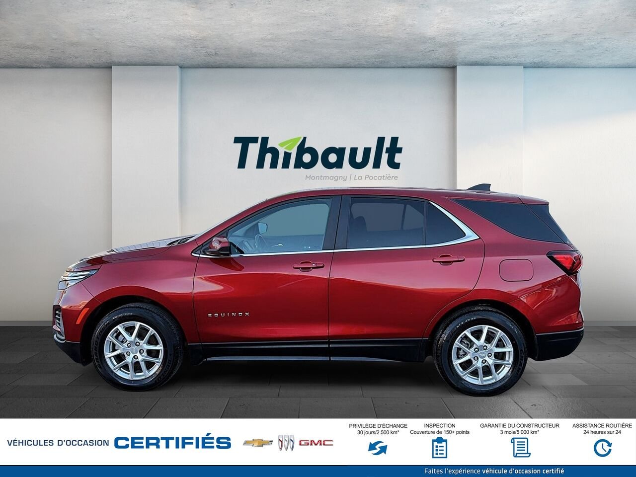 2024 CHEVROLET EQUINOX Traction intégrale, 4 portes LT Red Montmagny - photo #5