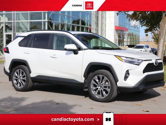 2023 Toyota Rav 4 XLE AWD - TOIT OUVRANT - CAMÉRA DE RECUL - CUIR White