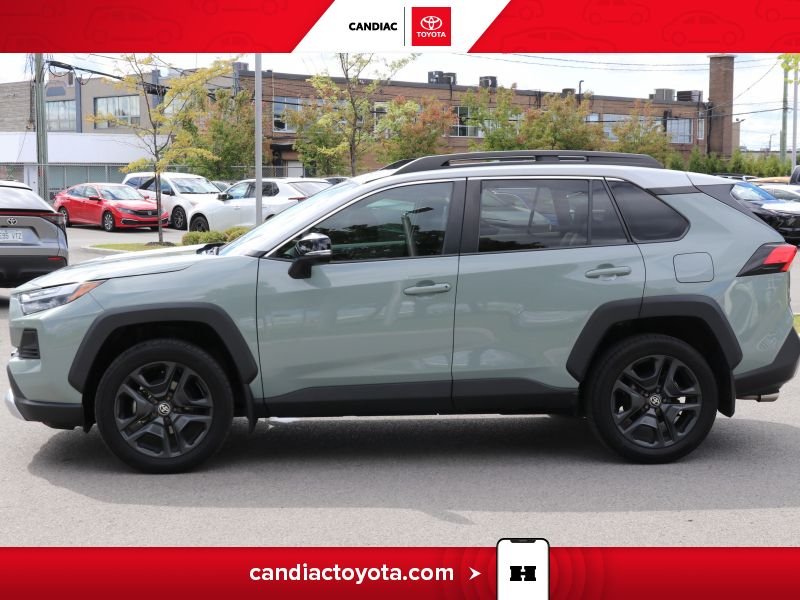 Toyota Rav 4 TK04320 | Trail AWD - CUIR - TOIT OUVRANT - MAGS 2022 Vert Laval - photo #5