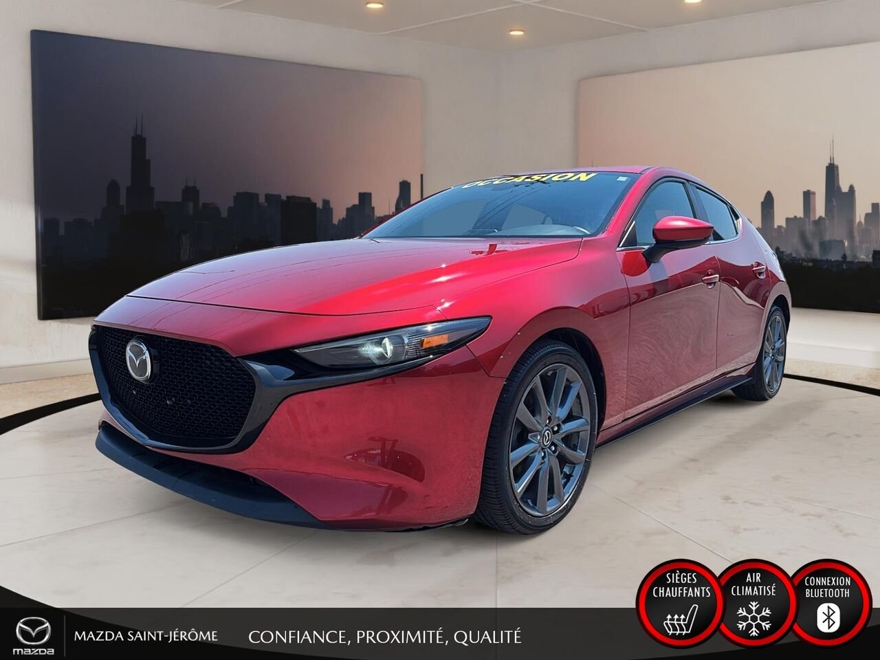Mazda Mazda3 Sport 2019 Rouge Ste-Agathe des Monts - photo #0
