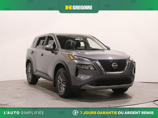 2023 Nissan Rogue S AUTO A/C GR ELECT MAGS CAM RECUL BLEUTOOTH Grey
