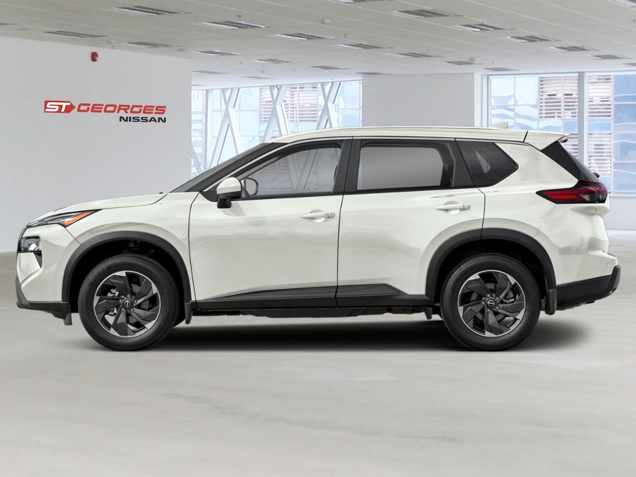 2026 NISSAN Rogue Everest White Tricoat Pearl Saint-Georges - photo #1