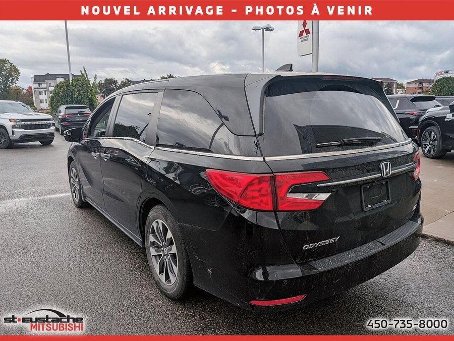 2022 Honda Odyssey EX-L RES BA-CUIR-TOIT OUVRANT-LECTEUR DVD-8 PASSAGERS Black