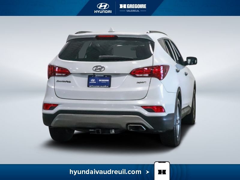 Hyundai Santa Fe 2018 Blanc Blainville - photo #10