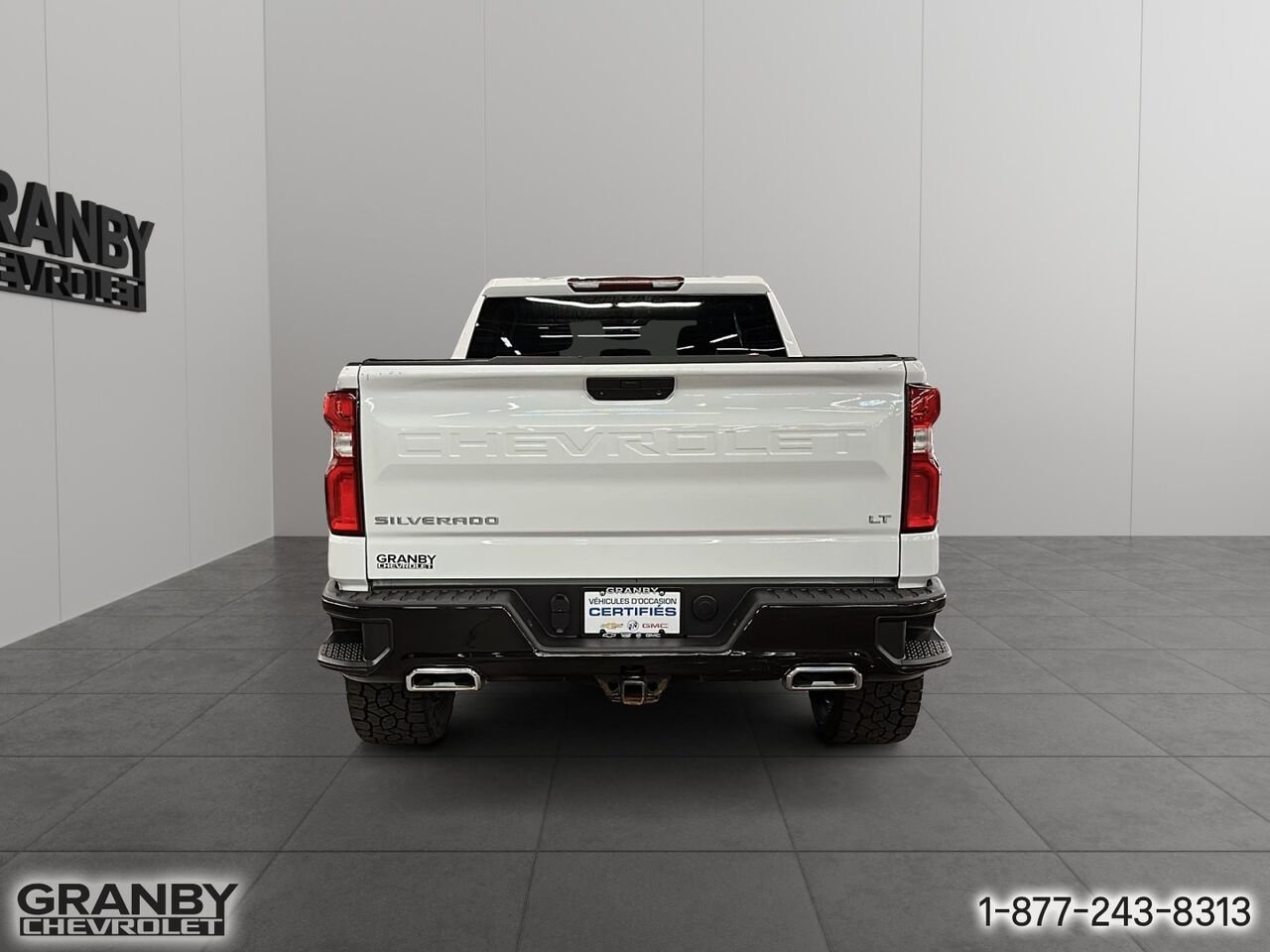 Chevrolet Silverado 1500 LTD LT Trail Boss CREWCAB DIESEL BOITE 6.6 | 25-1110A 2022 Blanc Granby - photo #5