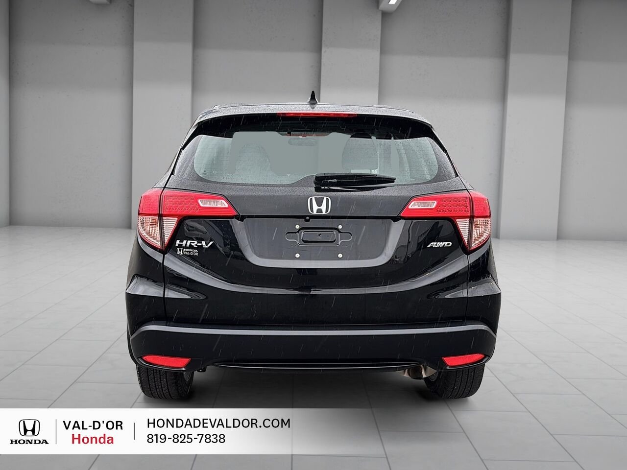 2018 Honda HR-V LX Traction Intégrale CVT Black Val-d'Or - photo #2