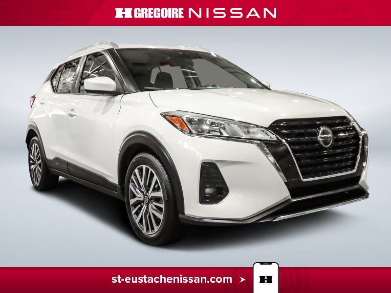 Nissan Kicks SR4868 | SV DEM. A DISTANCE SIEGES CHAUFFANTS APPLE CARPLAY 2021 Blanc Laval - photo #0
