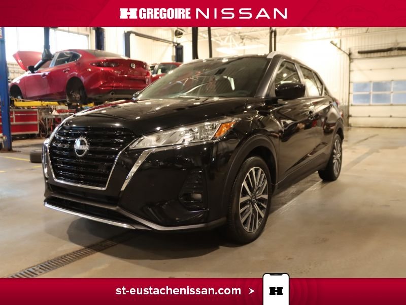 Nissan Kicks SV DEM. A DISTANCE SIEGES CHAUFFANTS APPLE CARPLAY 2024 Noir