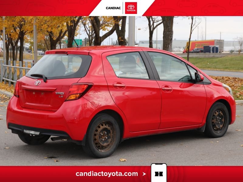2015 Toyota Yaris Red Candiac - photo #10