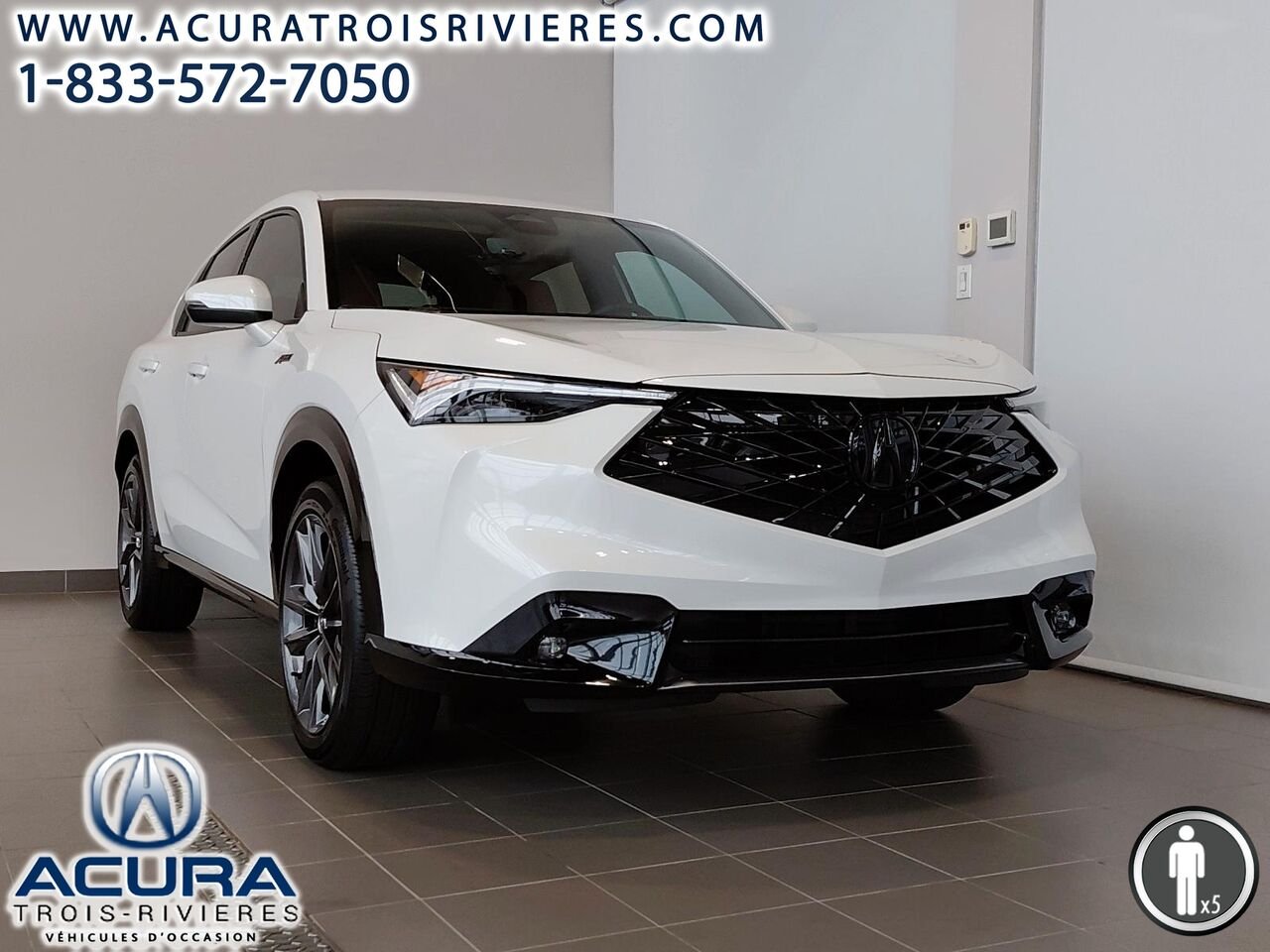 Acura ADX A-SPEC 2025 Blanc Trois-Rivières - photo #1