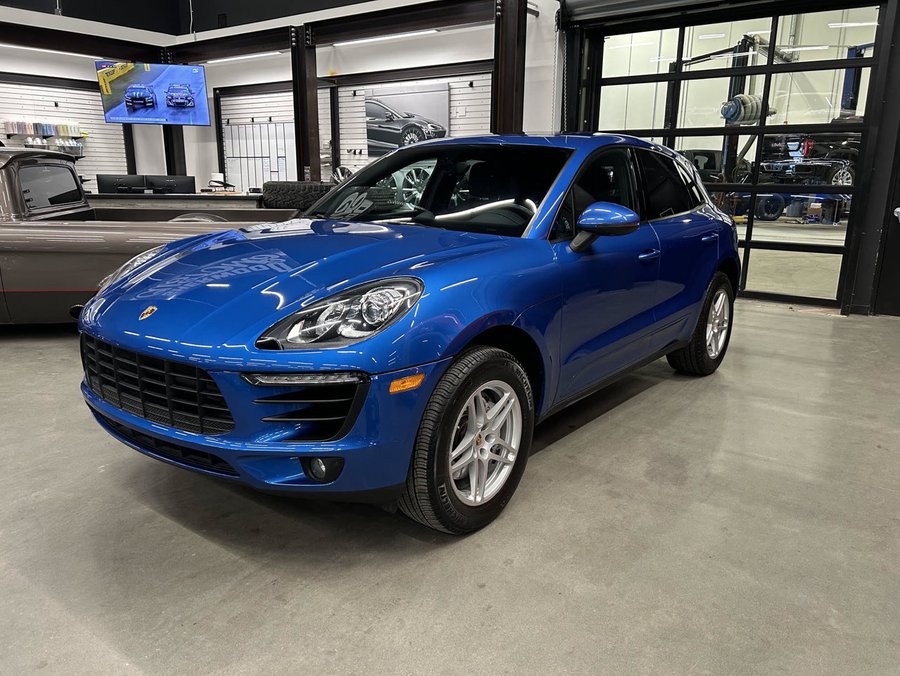2015 Porsche Macan S Blue