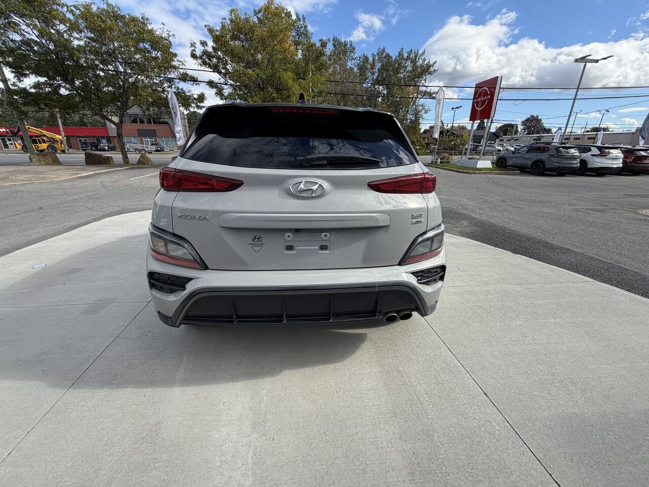 Hyundai Kona 1.6T N Line TI avec toit bicolore 2023 Gris Châteauguay - photo #9