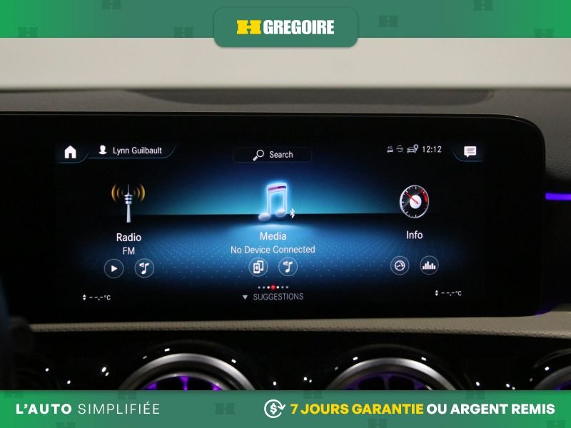 Mercedes Benz A-Class 822311 | A 250 AWD AUTO AC CUIR TOIT NAV MAGS CAM RECUL BLE 2022 Noir Laval - photo #22