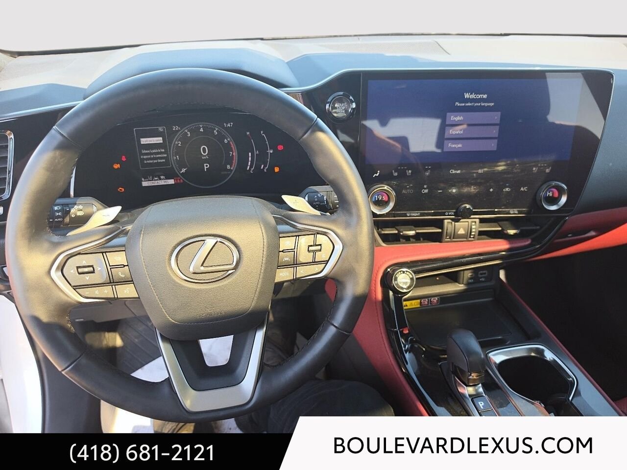 Lexus NX 20019A | NX 350 TI 2025 Blanc Québec - photo #13