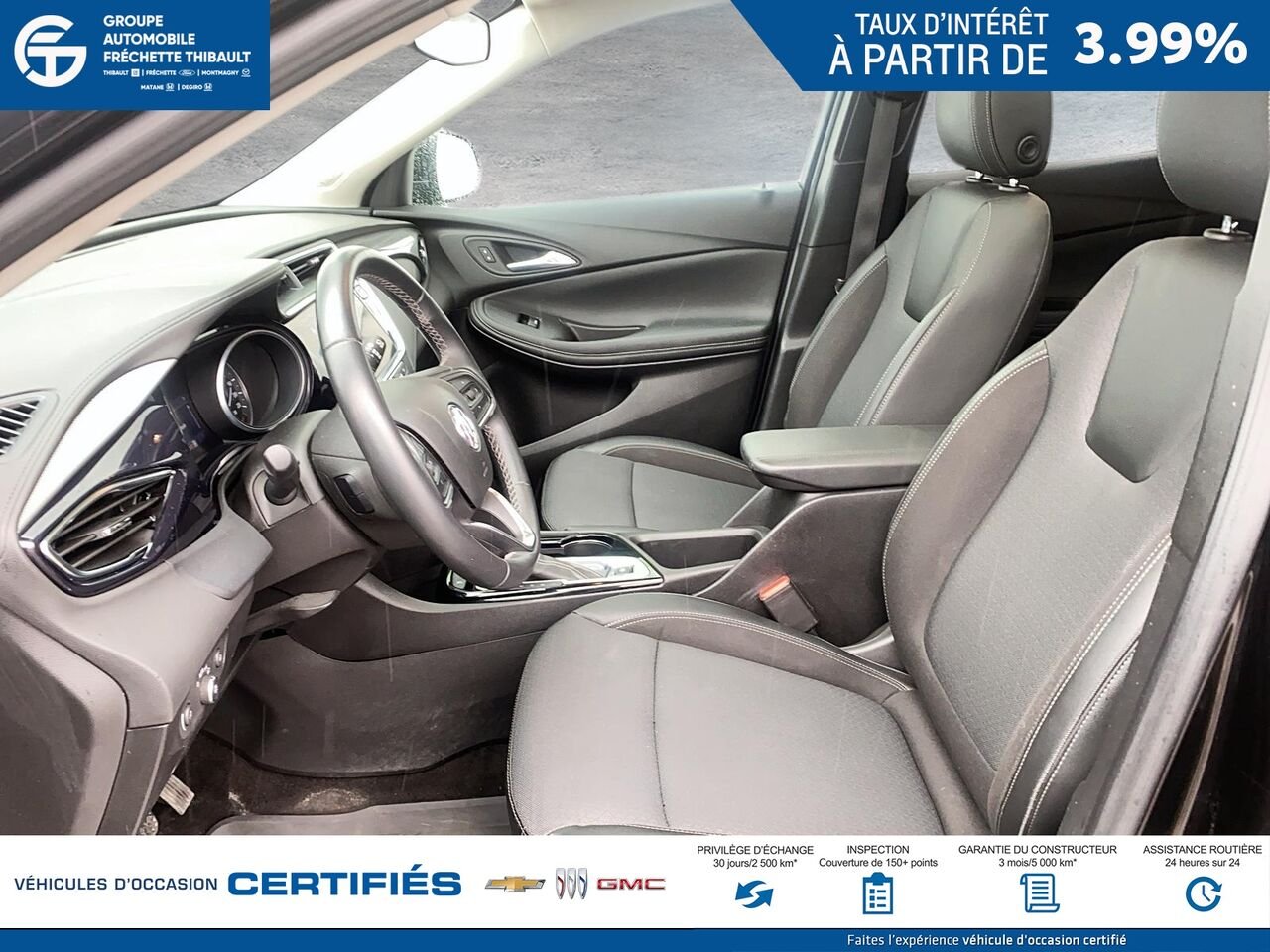 BUICK ENCORE GX Sélect 4 portes TI 2022 Noir Montmagny - photo #6