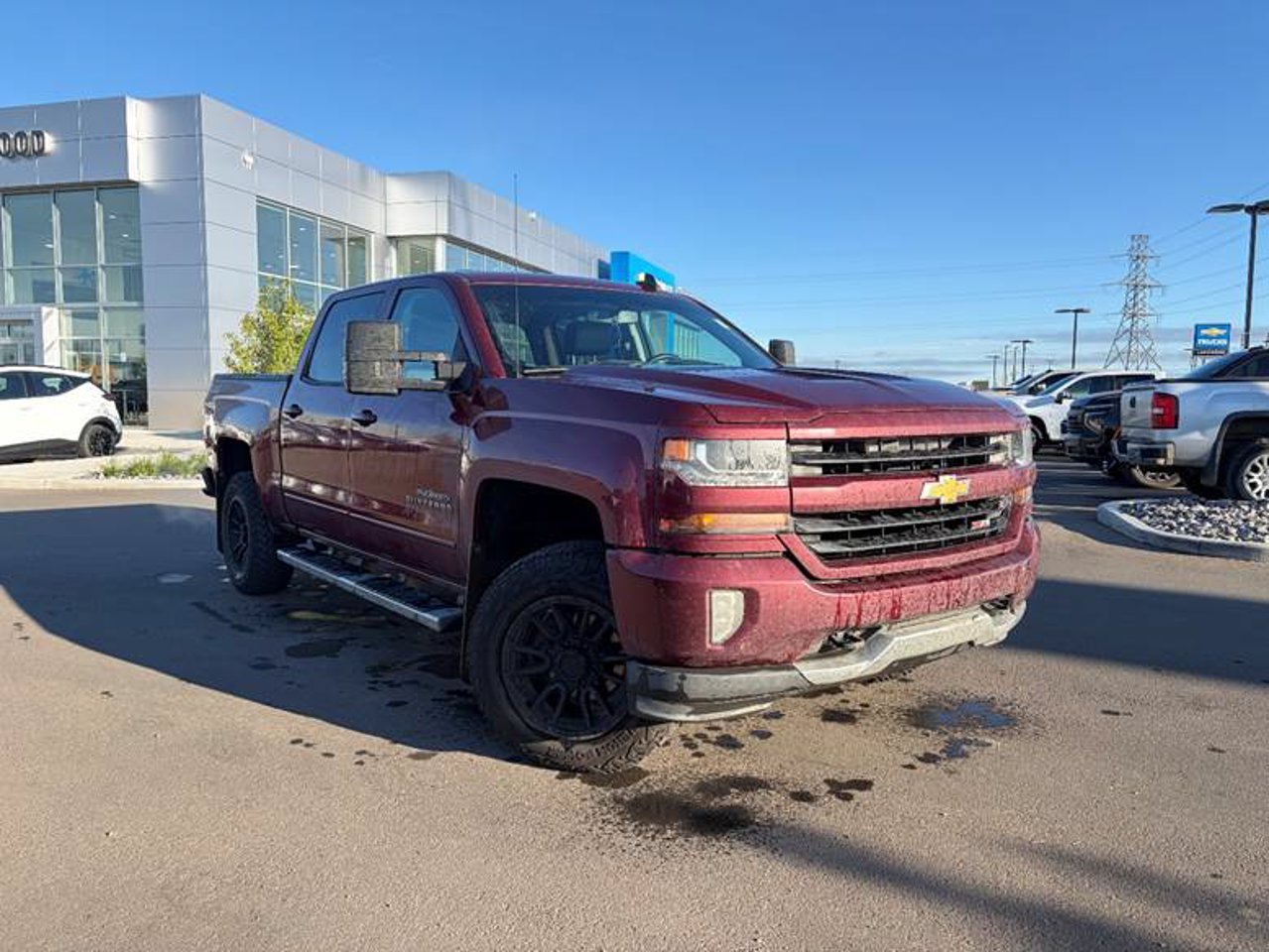 2016 Chevrolet Silverado 1500 4WD Crew Cab 143.5 LT w/2LT Red Sherwood Park - photo #1