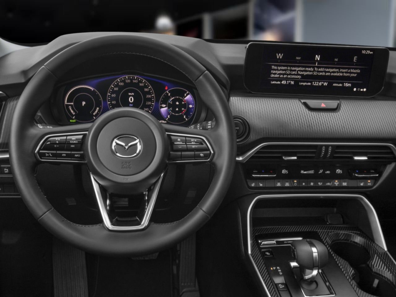 2026 MAZDA CX-90 PHEV Jet Black Mica Notre-Dame-des-Prairies - photo #5