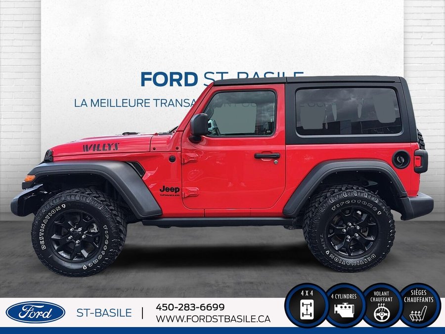 2021 JEEP WRANGLER 2021 Red