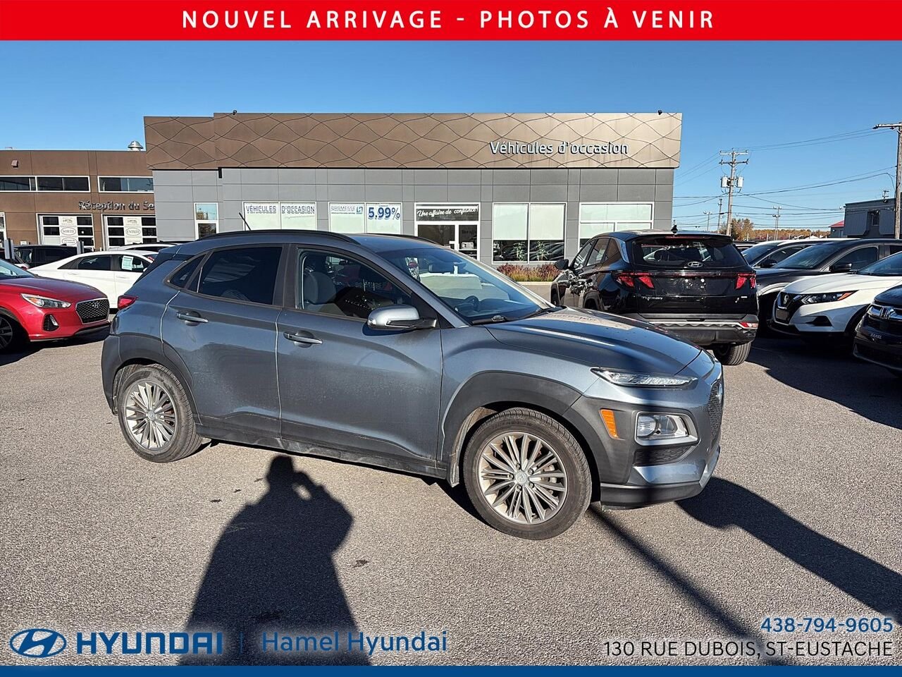 Hyundai Kona 2019 Argent Saint-Eustache - photo #0