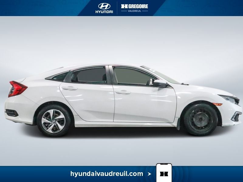 2019 Honda Civic White Laval - photo #12
