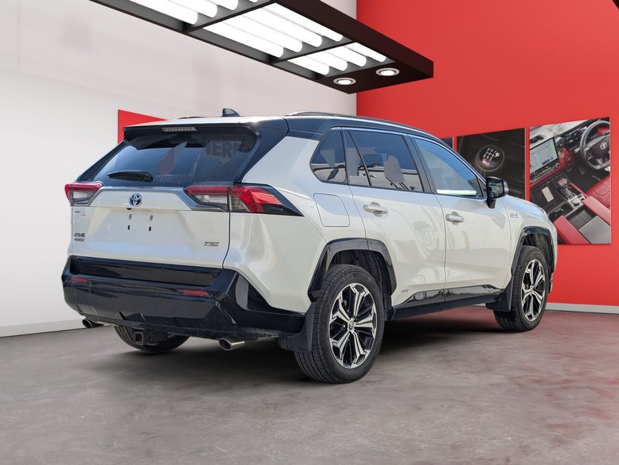 Toyota RAV4 Prime XSE PRIME-HYBRIDE BRANCHABLE/SIÈGES CHAUFFANTS/TOIT OUVRANT/VOLANT CHAUFFANT/AC BIZONE 2022 Blanc