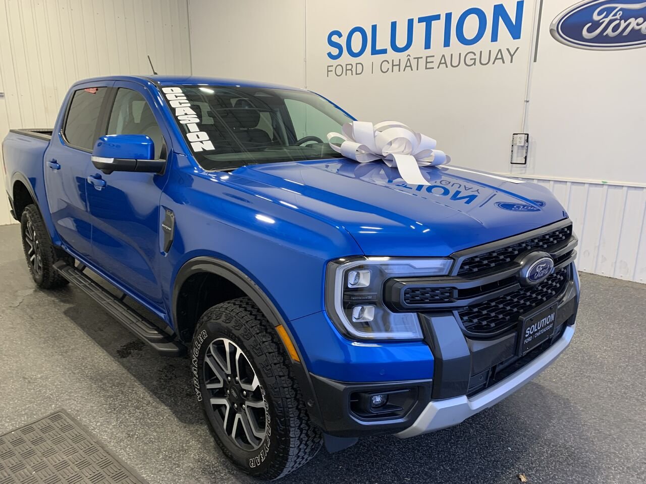 2024 Ford Ranger LARIAT cabine SuperCrew 4RM caisse de 5 pi Blue Châteauguay - photo #6
